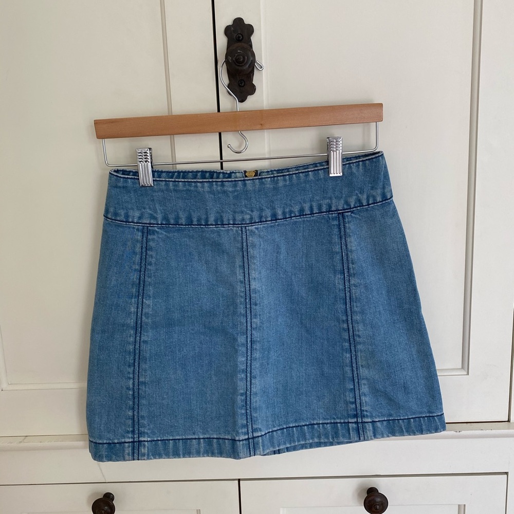 Free People Denim Skirt size 2